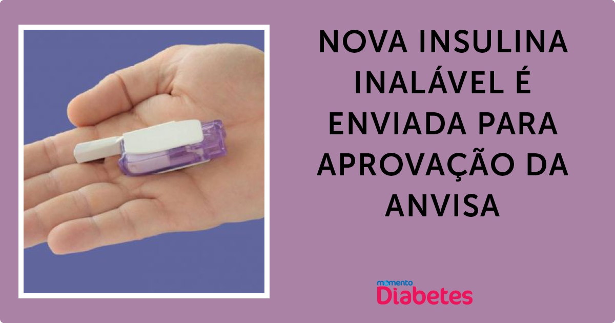 Chamada de Afrezza, a insulina inalável espera aprovação no Brasil
