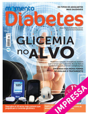 Capa Momento Diabetes - Edição 16 - GLICEMIA NO ALVO