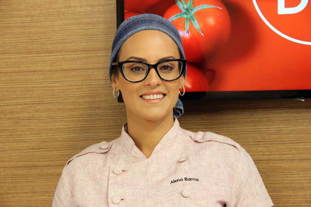 Alena Barros usa gastronomia para levar qualidade de vida a outras pessoas com diabetes