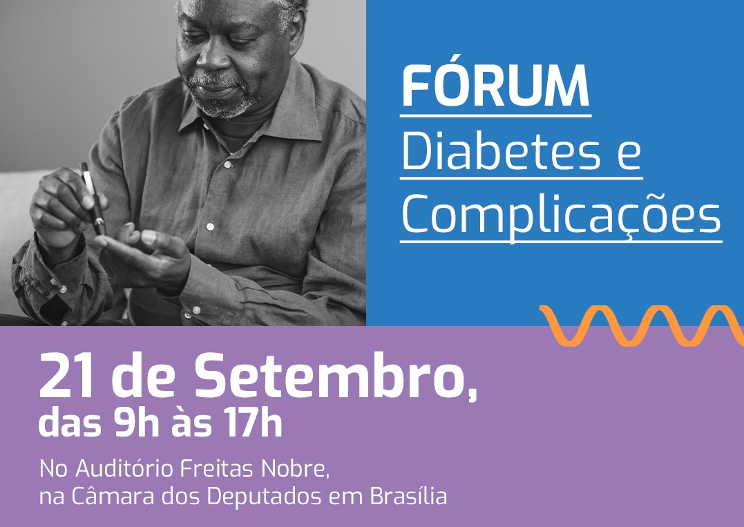Fórum Intercâmbio de Conhecimento em Diabetes em Brasília terá transmissão online