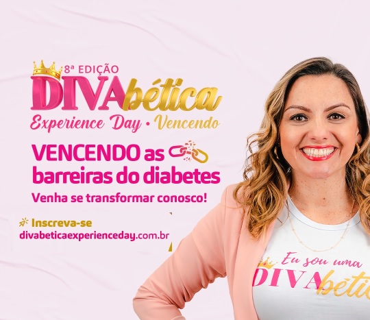 8ª edição do Divabética Experience Day será no dia 20/10 com transmissão online