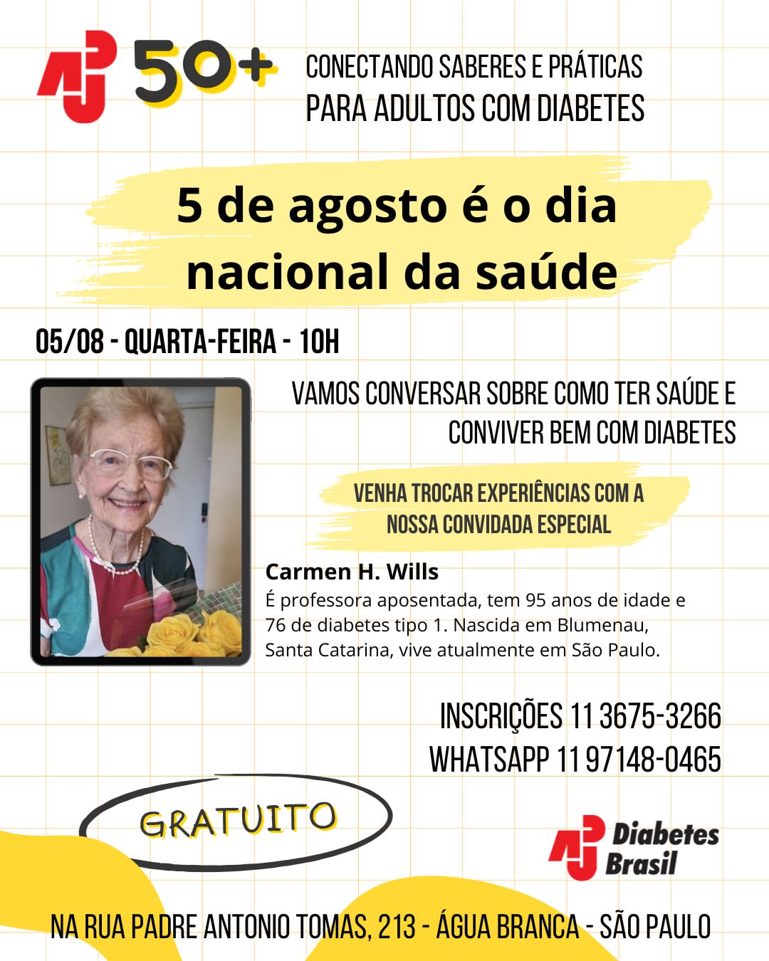 Galeria de Imagens Momento Diabetes