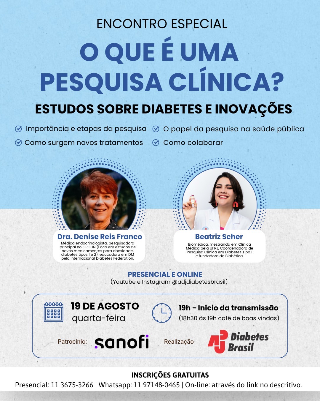 Galeria de Imagens Momento Diabetes