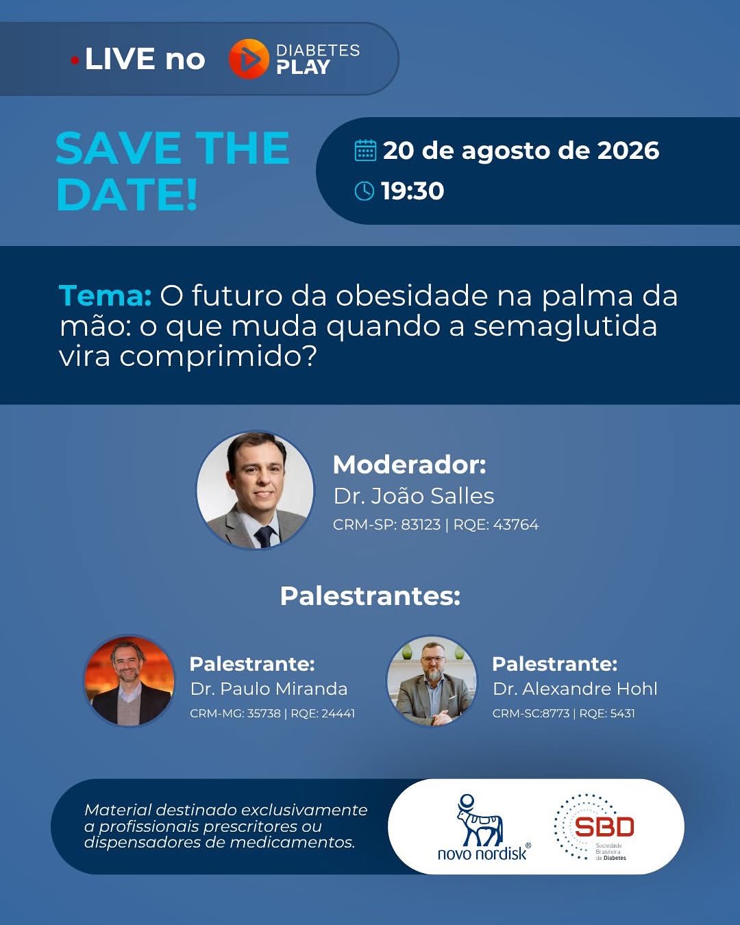 Galeria de Imagens Momento Diabetes