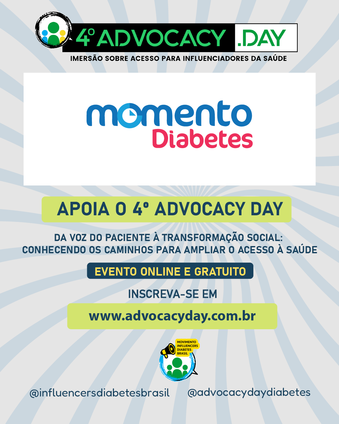 Galeria de Imagens Momento Diabetes