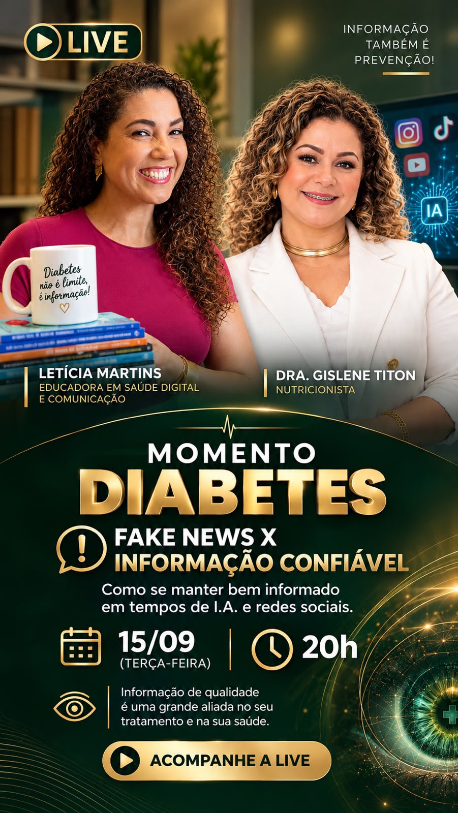 Galeria de Imagens Momento Diabetes