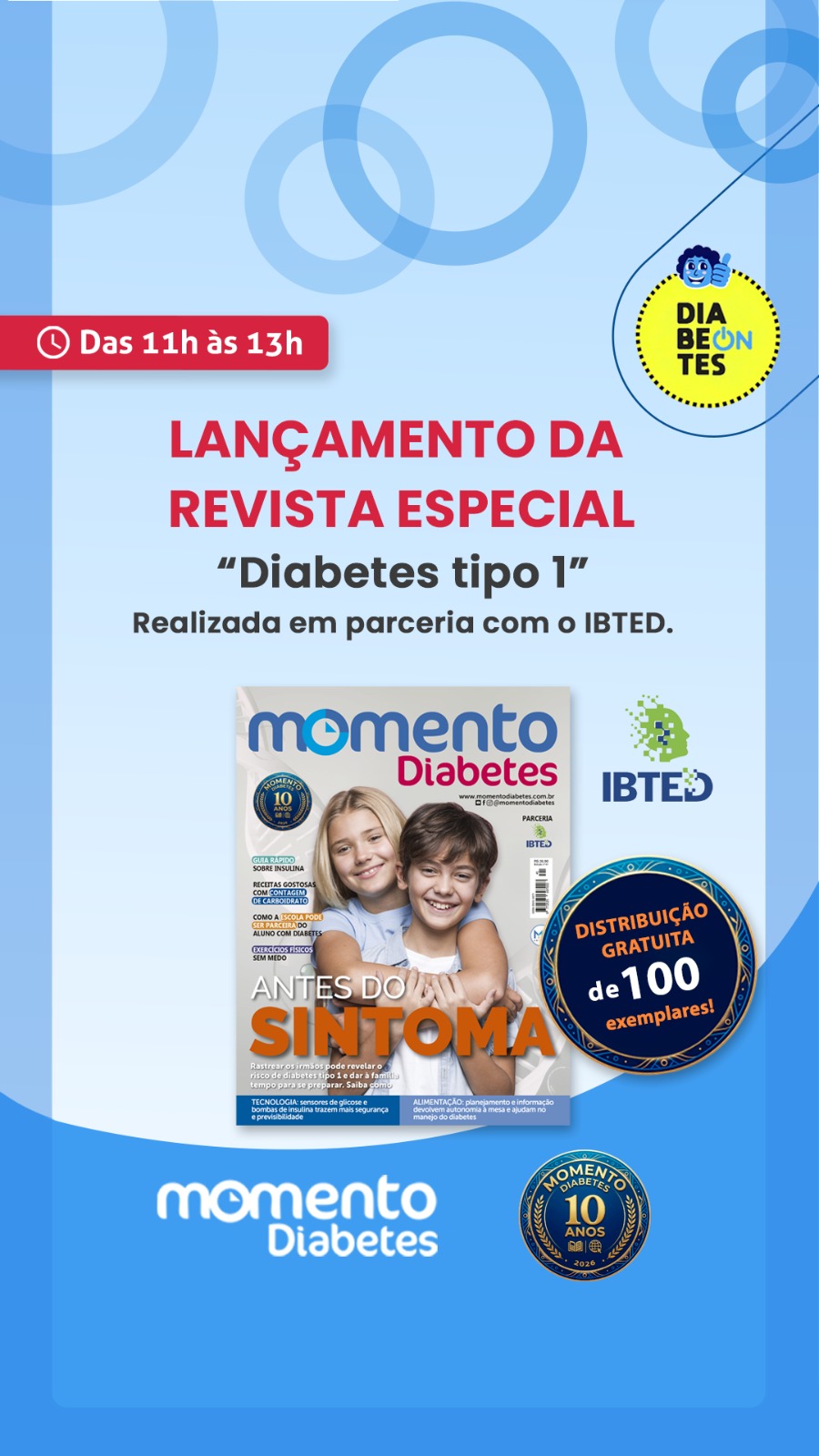Galeria de Imagens Momento Diabetes