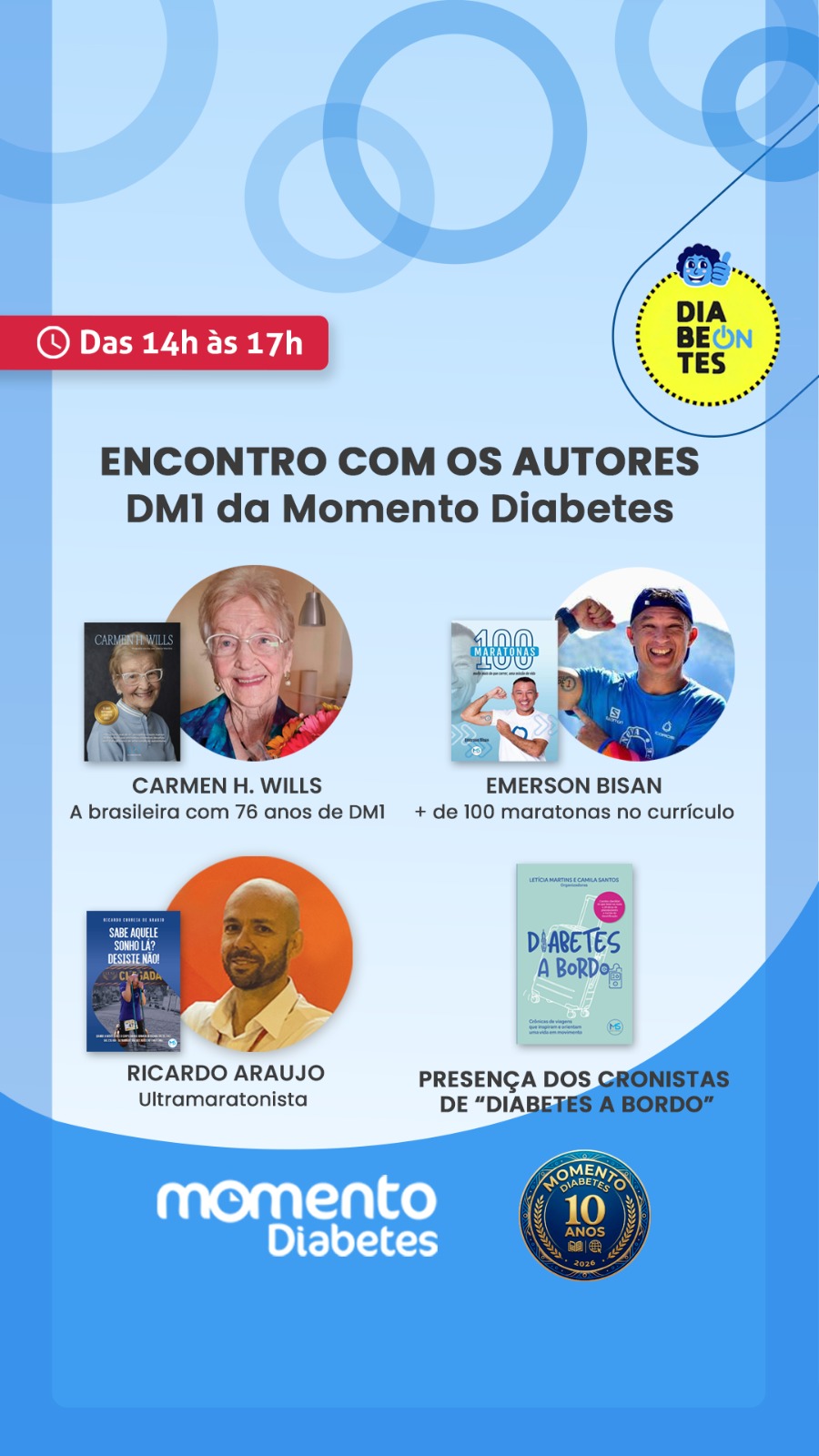 Galeria de Imagens Momento Diabetes